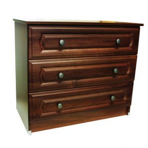 Manhattan Walnut 3 Drawer Chest