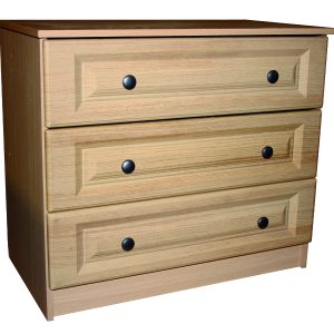 Calcutta Oak 3 Drawer Chest