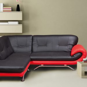 Nina PU Leather Corner Sofa (Left or Right)