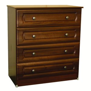Manhattan Walnut 4 Drawer Chest