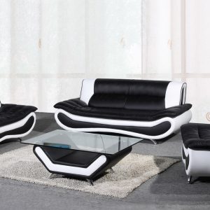 Robin 3 + 2 PU Leather Sofa Set