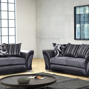 Shannon 3 + 2 Fabric Sofa Set