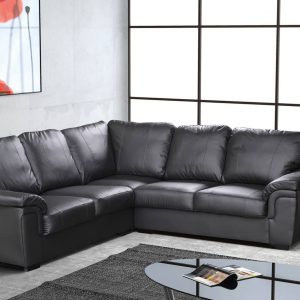 Amy Corner Natural Leather Sofa