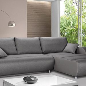 Surf Fabric Corner Universal Side Sofa Bed