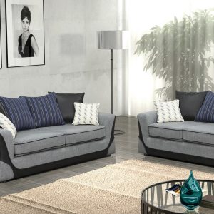 Venezia 3 + 2 Fabric Sofa Set