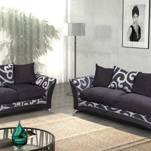 Zena 3 + 2 Fabric Sofa Set