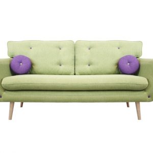 Alva 3 Seater Fabric Sofa