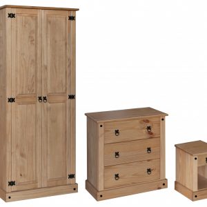  Amazon Trio Wardrobe, Chest & Bedside