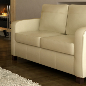 Amber 2 Seater Faux Leather Sofa