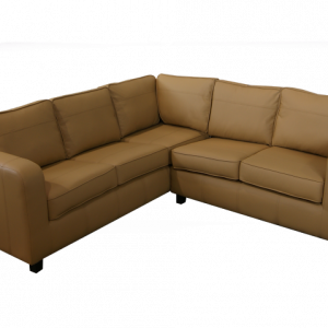 Amber Corner 4 Seater Faux Leather Sofa