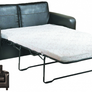 Amber Leather 2 Seater Sofa Bed