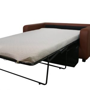 Amber Leather 2 Seater Sofa Bed