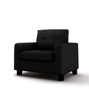 Amber Pik Faux Leather Chair