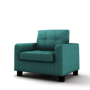 Amber Pik Faux Leather Chair