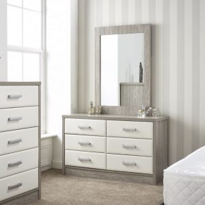Aria Dresser & Mirror Set