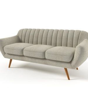 Azure 3 Seater Fabric Sofa
