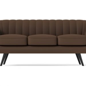 Azure 3 Seater Faux Leather Sofa