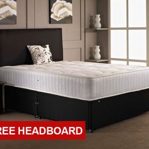 LuxSleep Balmoral Divan Bed Free Headboard