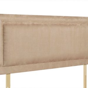LuxSleep Charlie Tan Fabric Headboard