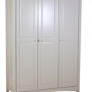 Chelsea White Wardrobe 3 Door