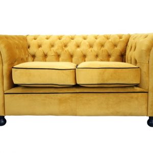 Chesterfield 2 Seater Malta Fabric Sofa
