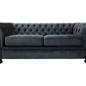 Chesterfield 3 Seater Fabric Sofa