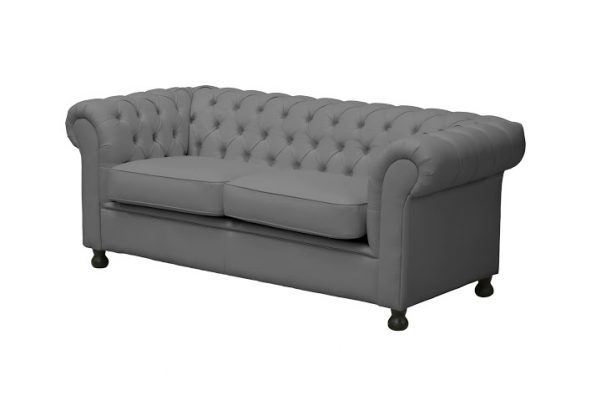 Chesterfield 3 Seater Faux Leather Sofa