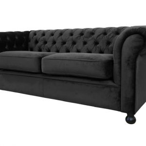 Chesterfield 3 Seater Malta Fabric Sofa