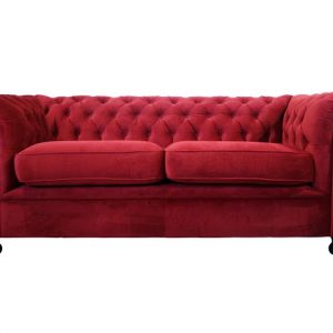 Chesterfield 3 Seater Malta Fabric Sofa