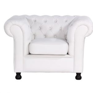 Chesterfield Faux Leather Chair