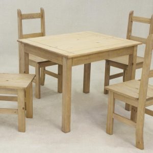Coba Mexican Dining Set with 4 Chairs