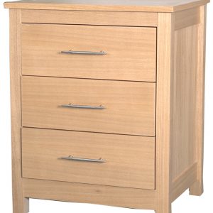 Cucina Bedside 3 Drawer