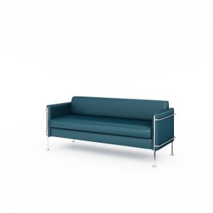 Devon 3 Seater Faux Leather Sofa
