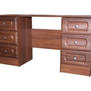 Manhattan Walnut Double Dressing Table