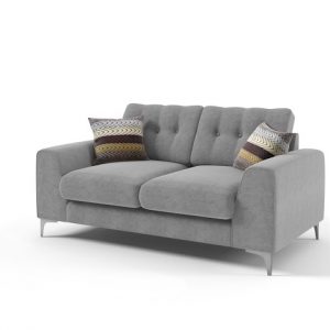 Ebony 2 Seater Fabric Sofa