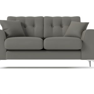 Ebony 2 Seater Faux Leather Sofa
