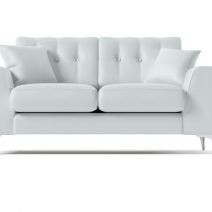 Ebony 2 Seater Faux Leather Sofa