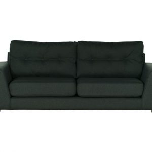 Ebony 3 Seater Fabric Sofa