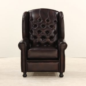 Governors Faux Leather Arm Chair