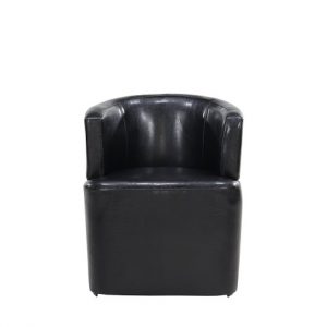 Jazz Faux Leather Arm Chair
