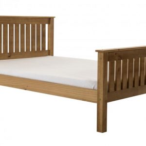 Manila HFE Pine Bed 4 Foot Antique