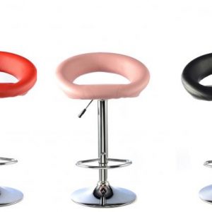 Murry Bar Stool PU Chrome (2s)