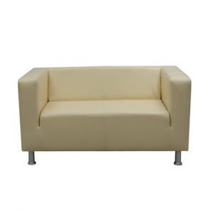 Nicola 2 Seater Faux Leather Sofa
