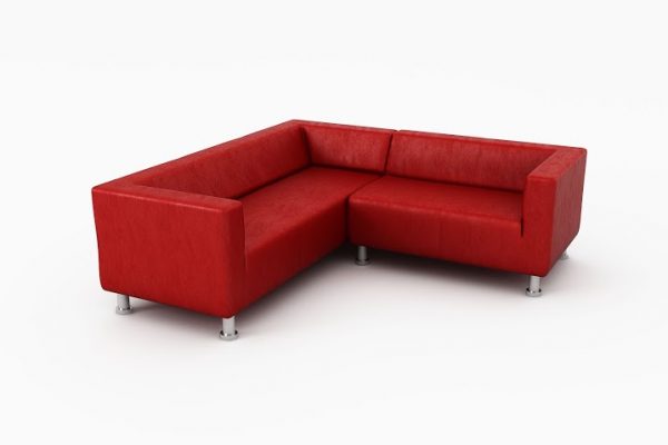 Nicola  3 Seater Corner Faux Leather Sofa