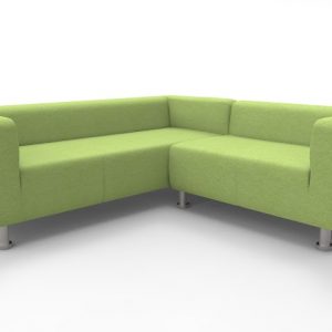 Nicola Corner 3 Seater Fabric Sofa