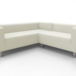 Nicola Corner 3 Seater Fabric Sofa