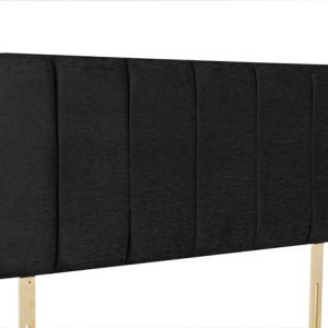 LuxSleep Oxford Black Fabric Headboard