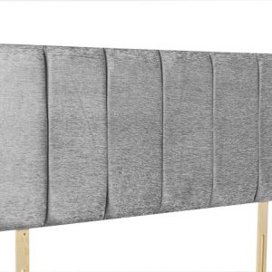 LuxSleep Oxford Grey Fabric Headboard