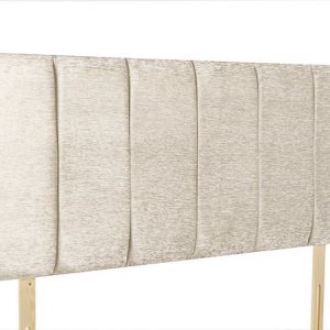 LuxSleep Oxford Cream Fabric Headboard
