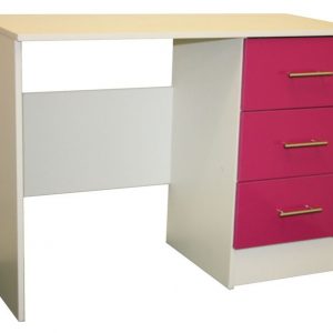 Venice Cream & Pink Single Dressing Table
